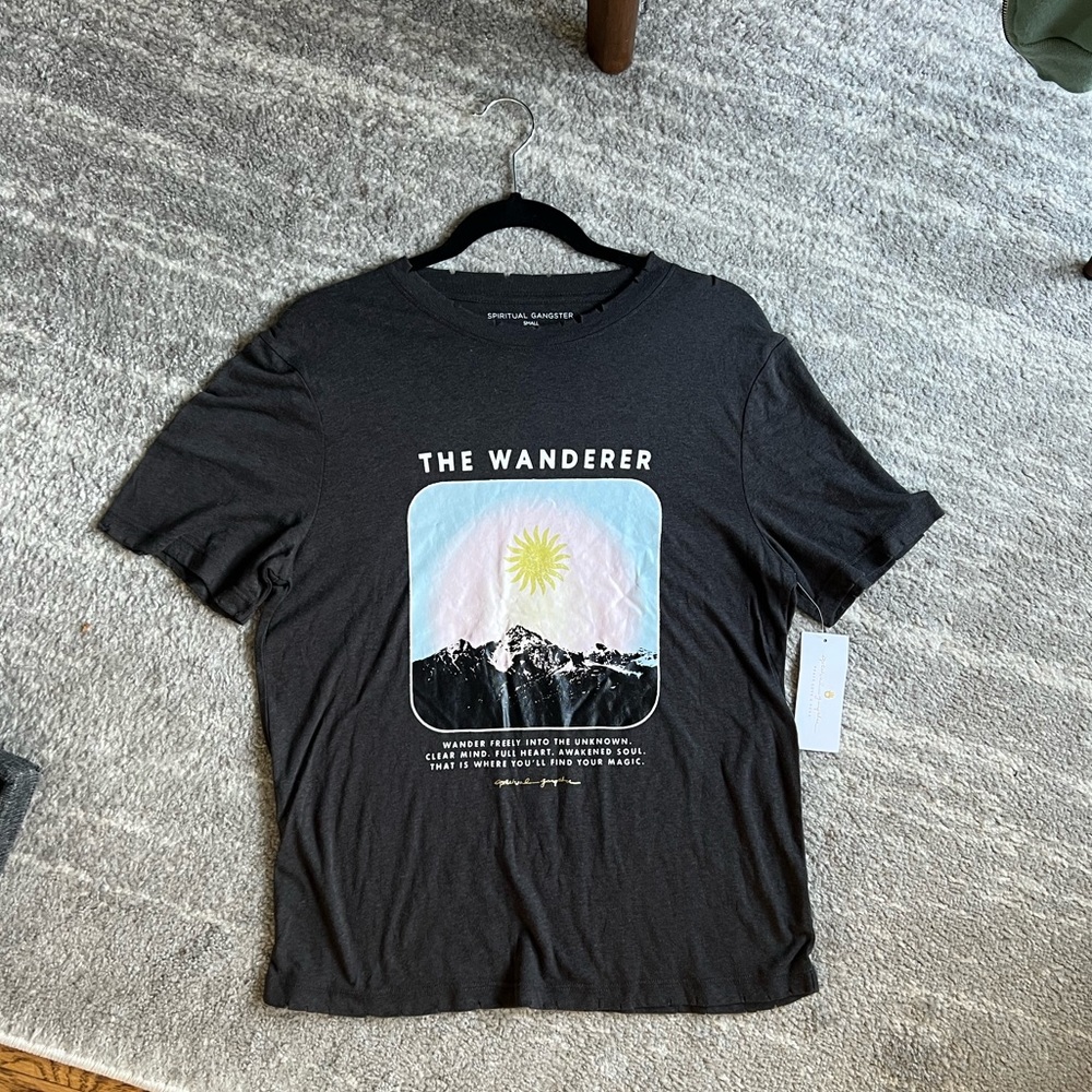 Spiritual Gangster The Wanderer Short Sleeve Tee Small - Picture 1 of 2